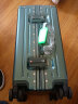 世界地理德国行李箱男女20英寸登机旅行箱铝框拉杆箱万向轮密码箱 英伦绿 实拍图