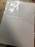 易利丰 白卡纸硬彩色卡纸黑色卡纸牛皮纸封面纸 厚彩纸 儿童手工纸 A4-160克白卡纸100张装 实拍图