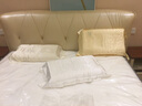 百年六合19姆米真丝枕巾100%桑蚕丝丝绸提花纯色枕头巾50x80单只价可定制 轻舞月华 80cm*50cm 实拍图