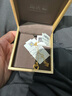 中国黄金（CHINA GOLD）18K金项链黄金项链素链O字链项链肖邦链麻花链送女友生日礼物 18K金针式肖邦链【约0.8g】 实拍图