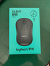 罗技（Logitech）M220无线静音鼠标 办公商务省电家用鼠标 笔记本电脑鼠标 即插即用带接收器 M220无线鼠标 黑色 实拍图