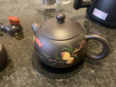 御壶茗香 宜兴紫砂壶原矿纯全手工黑泥西施泡茶壶茶具套装 仙桃西施 实拍图