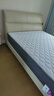 顾家家居（KUKA）奶油风皮床双人床卧室DS8136B【皓月白】+M1219J床垫 1.5米 实拍图