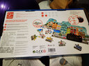 Hape儿童拼图 六阶探索宇宙LED双面木质拼图玩具幼儿宝宝男女孩 探索动画城市拼图50pcs 4-12Y 实拍图