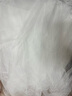 雅鹿学生蚊帐宿舍简约纯色上铺下铺单人床双人家用0.9米床帘防摔防蚊 纯白【带挂钩*2+绳子*2】 100*190cm【适用1.0m床】 实拍图