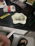 帕美居北欧可爱ins猫爪烟灰缸创意家用防飞灰客厅家居轻奢奶油风装饰品 小号奶油白猫爪烟灰缸 实拍图