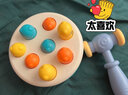 皇儿 儿童打地鼠玩具婴儿0-1半岁男女孩宝宝动脑2敲生日礼物男孩女孩 蓝色地鼠+锤子（锤子颜色随机） 趣味敲打台 实拍图