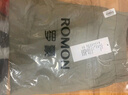 罗蒙（ROMON）休闲裤男夏季商务潮流运动男士宽松九分直筒裤子男装LM03KZ灰色33 实拍图