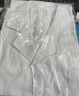 诚墨白大褂长袖男女医生护士工作服学生白大衣实验室食品加工厂工装 长袖白大褂（松紧袖口） 2XL/180建议160-175斤 实拍图