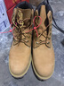 添柏岚（Timberland）踢不烂大黄靴男户外休闲经典牛皮防水马丁靴 10061 小麦色 10H/44.5 实拍图