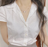 银千惠925银猫咪项链女士和田玉桃花吊坠纪念情人节生日礼物送女友老婆 桃喜喵喵项链+七仓配送/当次日达 情人节女生礼物/玫瑰花礼盒/配首饰证书 实拍图