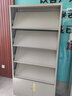 唐辑 书架期刊架通体书报架钢制杂志架图书馆展示架绘本架带下柜 实拍图