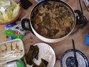 海底捞浓香 醇香 青椒  三鲜咖喱 味麻辣牛油火锅底料150克/袋麻辣烫汤 青椒牛油*1包 实拍图