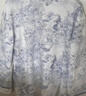 婧麒月子服秋冬产后纯棉孕妇哺乳睡衣冬季11月产妇喂奶家居服套装 【空气棉】水墨画260g XL 实拍图
