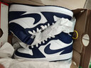 耐克（NIKE）高帮女鞋2024春新款Court Borough鞋子耐磨缓震复古运动鞋CD7782 CD7782-107 /COURT BOROUGH 37.5 实拍图