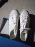 回力女鞋新款帆布鞋女复古经典学生透气低帮休闲鞋男女款板鞋女鞋子女 白色HL391t 建议选小一码 36 实拍图