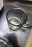 忆壶茶（YIHUTEA） 茶杯小品杯玻璃杯带把手耐热玻璃小茶碗品茗杯小杯子功夫茶具 100ml思忆杯2只 实拍图