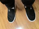 百丽（Belle）男鞋透气布鞋舒适鞋款夏季一脚蹬男士懒人休闲鞋8BK01CM3 黑色 38 (240mm) 实拍图