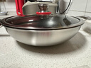 欧美达（omuDa） 欧美达316不锈钢物理不粘炒锅无油烟不粘层锅电磁炉燃气家用炒锅 实拍图