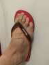 美泊客美泊客EVA防滑人字拖男士夏季软底软面耐磨凉拖鞋个性时尚沙滩鞋 红色 42 晒单实拍图