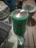 希诺（HEENOOR）保温杯女士便携304不锈钢创意水杯迷你颜值可爱杯子时尚茶杯 浅绿 300ml 实拍图