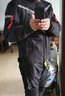 MOTO-BOY骑行服男摩托车衣服冬赛车机车服套装骑行裤防风防水防摔摩旅四季 J07P06套装黑色 3XL 实拍图