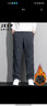 JEEP SPIRIT吉普休闲裤男秋冬季直筒裤子男士多口袋工装男裤 深灰色加绒 3XL 实拍图