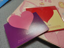 青苇 爱心贺卡20套带信封幼儿园活动鲜花礼物卡礼品卡祝福卡 实拍图