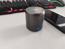 音为爱（EWA）蓝牙小音箱大音量小钢炮迷你户外无线超长待机便携式微信收款语音播报车载超重低音音响礼物送男友 银色 实拍图