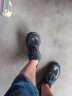 MUSHIJUE鞋子男夏季2024新款网面透气防臭百搭运动休闲上班工作黑色潮男鞋 黑色 39 实拍图