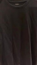 GRACEBOX男士T恤纯棉打底衫圆领无标短袖纯色半袖运动上衣内搭 深空灰 L 实拍图