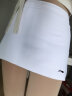李宁（LI-NING） 羽毛球裤裙运动短裙女式 防走光打底裤大码网球裙子瑜伽健身跑步 白色 M 实拍图