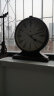 康巴丝（Compas）挂钟古典欧式座钟表复古客厅装饰台钟创意卧室床头时钟石英钟 3020罗马盘黑金 实拍图