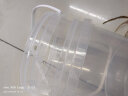 佳叶食品级pp密封桶奶茶桶小水桶带盖冰粉桶透明桶塑料桶酵素桶食品桶 3L透明-加厚（2个装） 实拍图