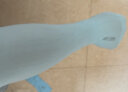沧沐布伊 夏季韩版冰丝冰袖女士防晒袖套男士户外骑行针织手臂套袖 1双蓝色 实拍图