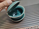 忘艺（WANGYI） 黑陶功夫茶具套装家用整套横行茶盘陶瓷茶杯茶壶办公室客厅家用 哥窑整套茶具套装 14头 实拍图