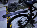 西骑者（WestBiking）自行车挡泥板山地车前后挡雨水板26寸加长快拆挡泥 黑色 实拍图