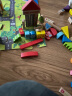 Hape(德国)儿童拼搭玩具125粒城市情景积木女孩男孩生日礼物 E8029 实拍图