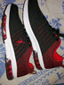 乔丹格兰39-50大码男鞋夏秋季透气网面运动鞋45 46休闲鞋男47鞋48特大号50 黑红39-50 45 实拍图