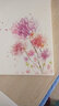 锦兔 A4素描本画画本美术绘画本涂鸦本素写纸50张加厚速写本彩铅画本中小学生初学者图画本 浪漫花语 实拍图