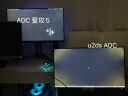 AOC 27英寸 4K QD量子点-MiniLED 160Hz HDR1000 快速液晶1ms 游戏电竞电脑显示器  逐光系列U27G3XM 实拍图