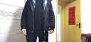 比菲力狐狸毛领兔毛内胆皮草外套2024冬季短款派克服男连帽加厚潮 银狐毛领-白色兔毛内胆 XXL 实拍图
