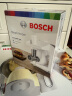 博世（Bosch）欧洲整机进口家用厨师机和面揉面一体机全自动多功能轻音电动搅拌机商用料理机打蛋器打奶油绞肉机 香草白【升级绞肉】1000W-4大功能附件 实拍图