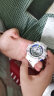 正港（ZGO）高达 手表男电子表防水夜光学生青少年多功能运动腕表 872白蓝 实拍图
