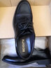 北欧图（BEIOUTU）皮鞋男商务休闲鞋英伦职场系带舒适男鞋子 9827 黑色 43 实拍图