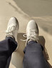红蜻蜓红蜻蜓小白鞋男平底男鞋低帮系带鞋子男运动休闲鞋子男 C0210221 实拍图