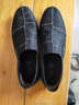 宝达（baoda） 帆布鞋男2024春夏新款男鞋低帮透气板鞋套脚舒适懒人鞋百搭布鞋 全黑 43 实拍图