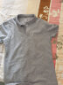 昕衣季夏季polo衫工作服工衣定制t恤刺绣文化高端短袖服装衣服印字logo 中性灰 L 实拍图