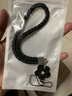 鸿伟科 手机相机单反挂绳短手绳手腕绳钱包U盘钥匙证件吊坠挂饰手链男女通用 短挂绳-黑色 实拍图
