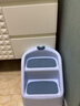 奔麦 儿童垫脚凳折叠防滑宝宝洗手台阶梯婴幼儿洗漱凳马桶踩脚凳子 科莫蓝【可折叠 收纳更方便】 实拍图